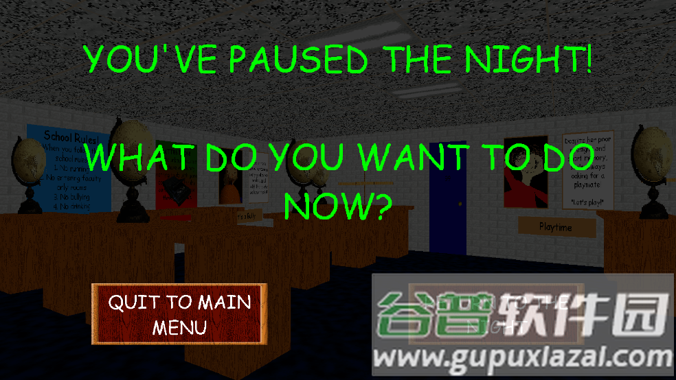 巴迪老师的午夜后宫真实版(Five Nights At Baldi)截图2