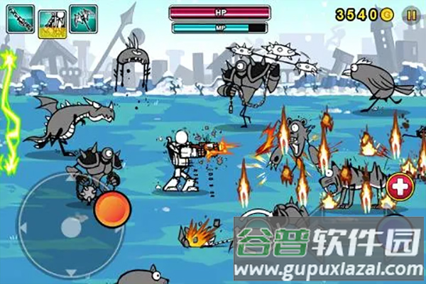 卡通火柴人战争最新版游戏下载(卡通战争-枪手)截图3