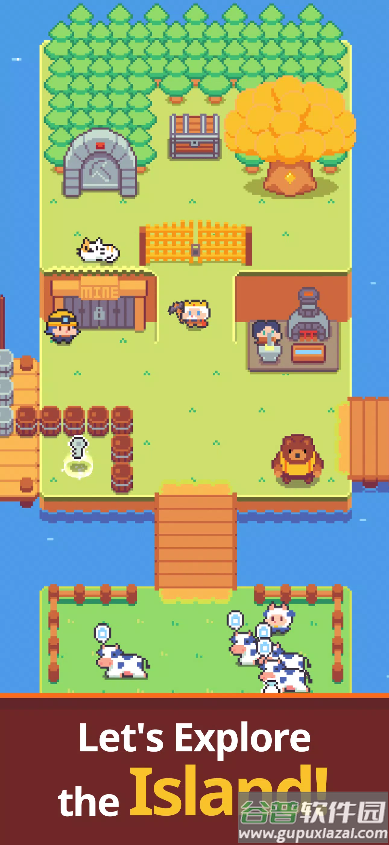 镐王岛游戏(Pickaxe King Island)截图3