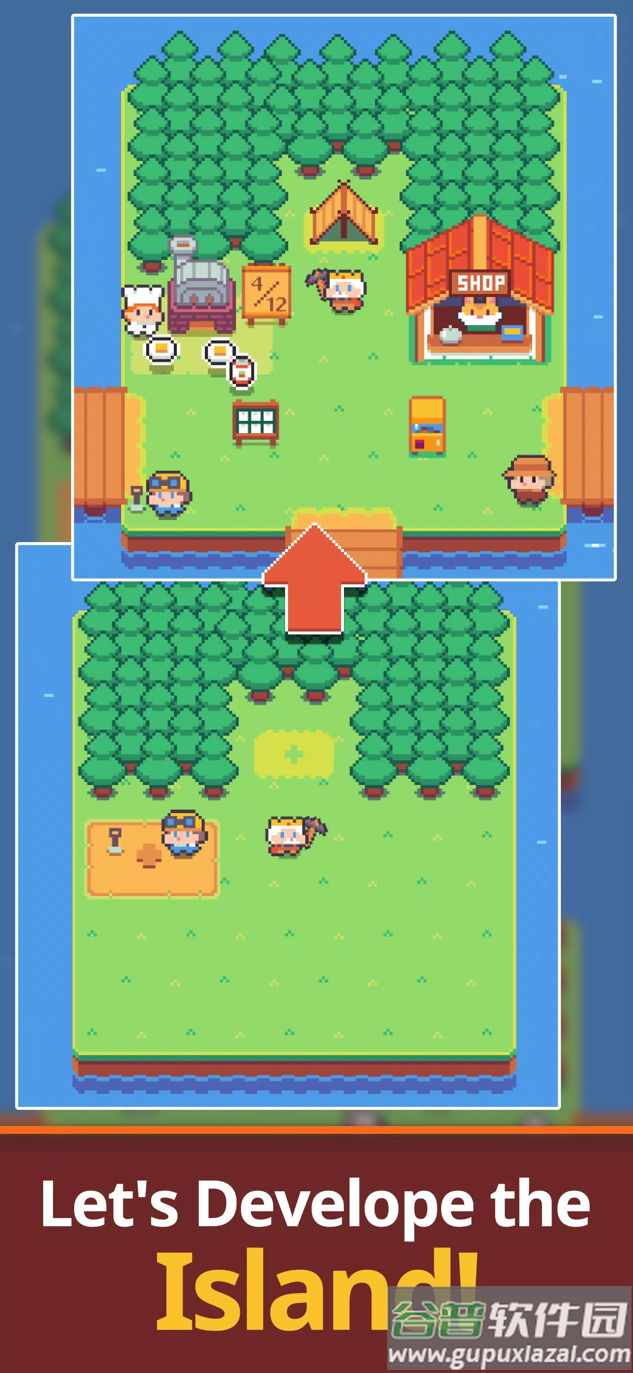 镐王岛游戏(Pickaxe King Island)截图4
