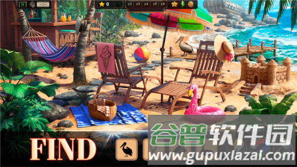 隐藏物品海岸山内置菜单版截图5