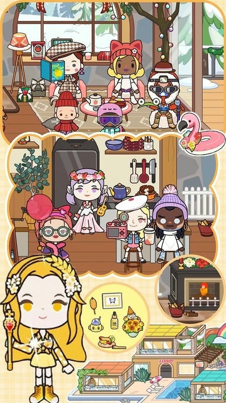 托卡小镇城堡中文版截图3