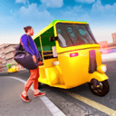 城市三轮车驾驶游戏(New Tuk Tuk Auto Rickshaw)v1.0