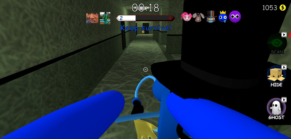 切尔西追逐游戏(Nextbots Backroom Chasing Time)截图2