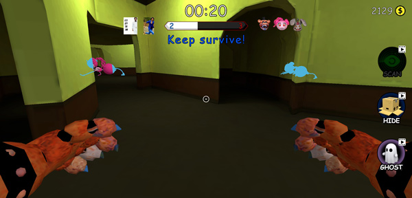 切尔西追逐游戏(Nextbots Backroom Chasing Time)截图4