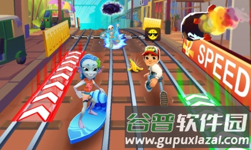地铁跑酷无邪内置功能菜单版游戏截图9