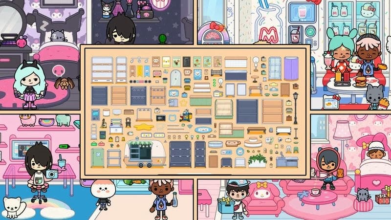 托卡迷你小镇生活最新版截图2