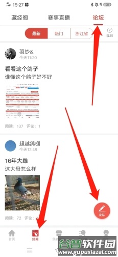 赛鸽头条怎么发帖子1
