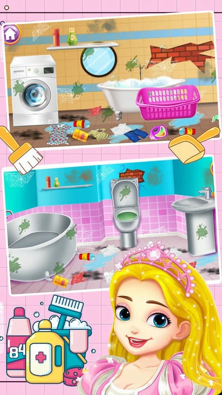 芭比公主大扫除最新版截图2