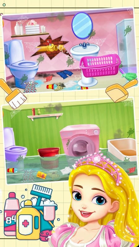 芭比公主大扫除最新版截图3