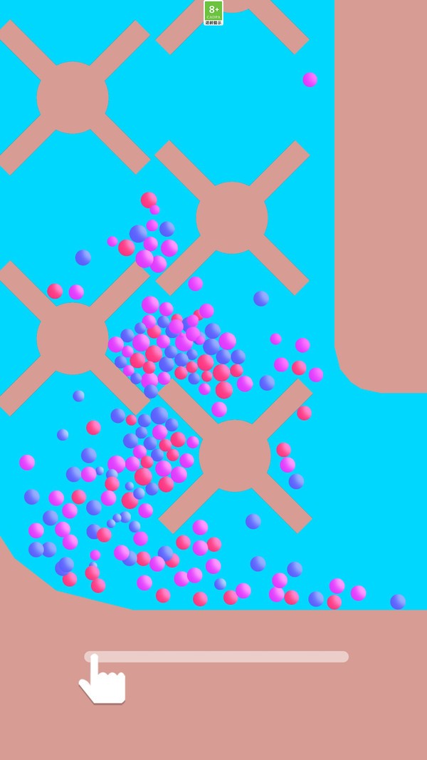 波浪球球小游戏