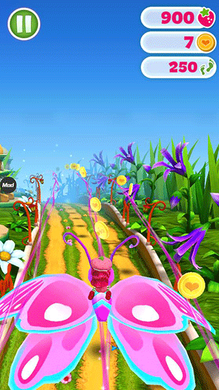 草莓公主跑酷最新版本(草莓女孩跑酷)截图4