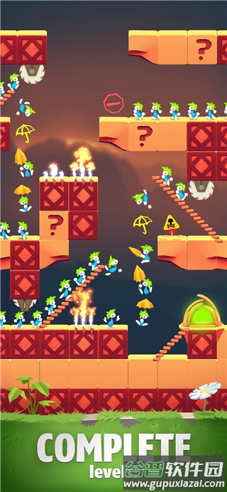 旅鼠益智冒险游戏(Lemmings)截图5