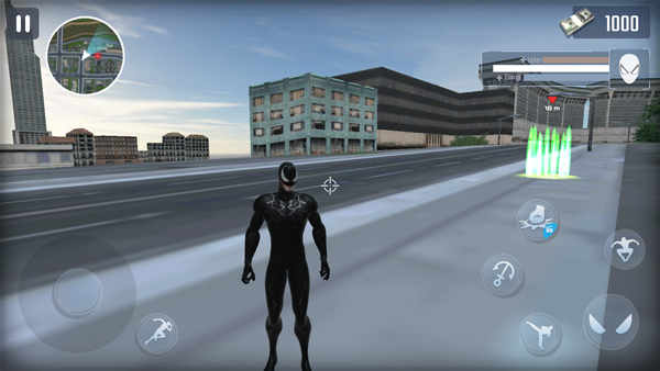 蜘蛛侠英雄横扫纽约最新版(Spider Rope Hero)截图4