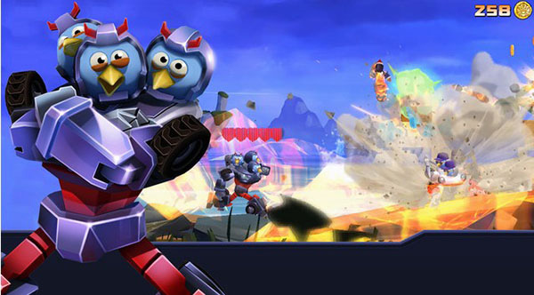 愤怒的小鸟变形金刚破解版无限钻石版