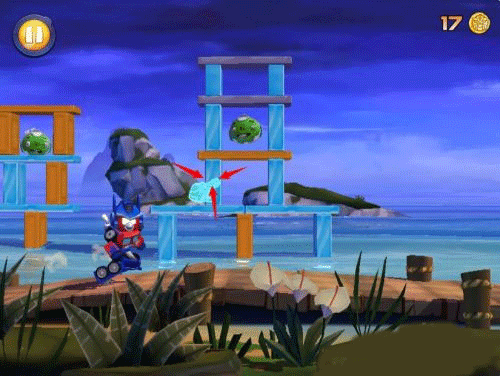 愤怒的小鸟变形金刚破解版无限钻石版