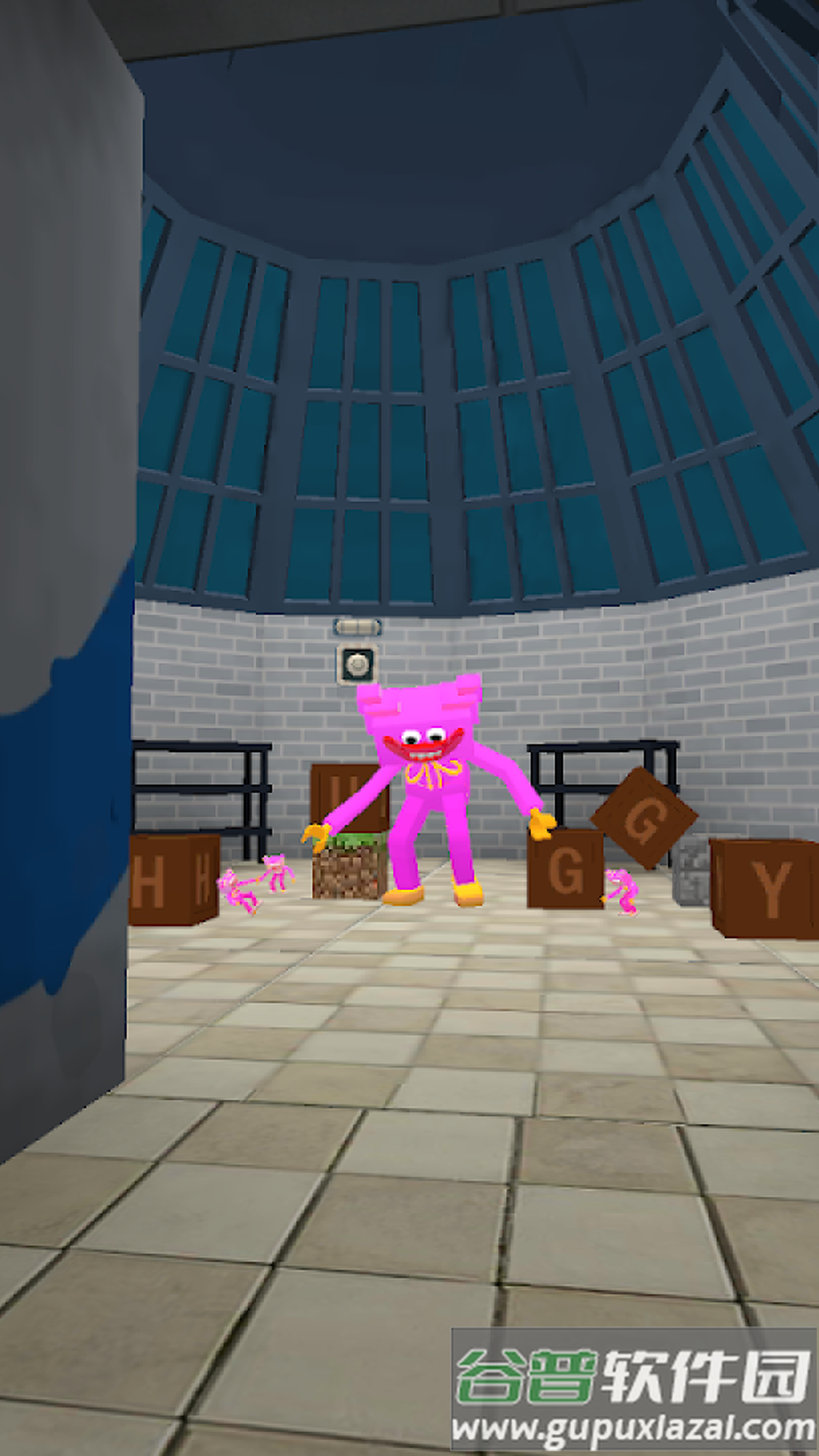 蓝色怪物逃脱游戏(Blue Monster Escape)截图3
