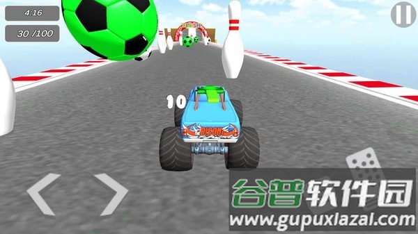 英雄斜坡赛车手游截图1