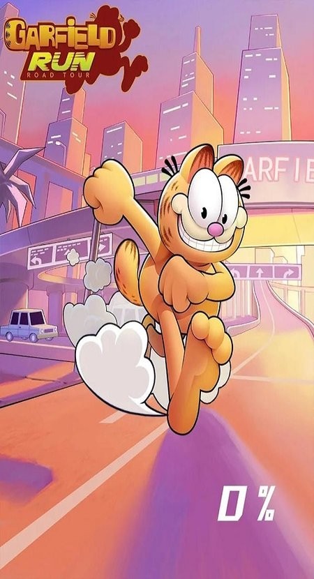 加菲猫欢乐跑破解手机版