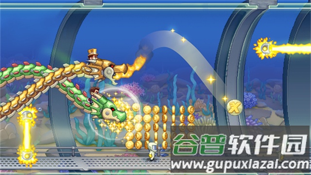 火箭飞人游戏(Jetpack安装器)截图4