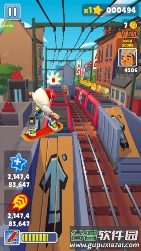 Subway Surfers上帝视角版游戏优势