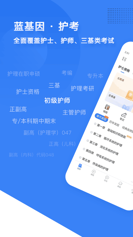 初级护师蓝基因最新版截图1