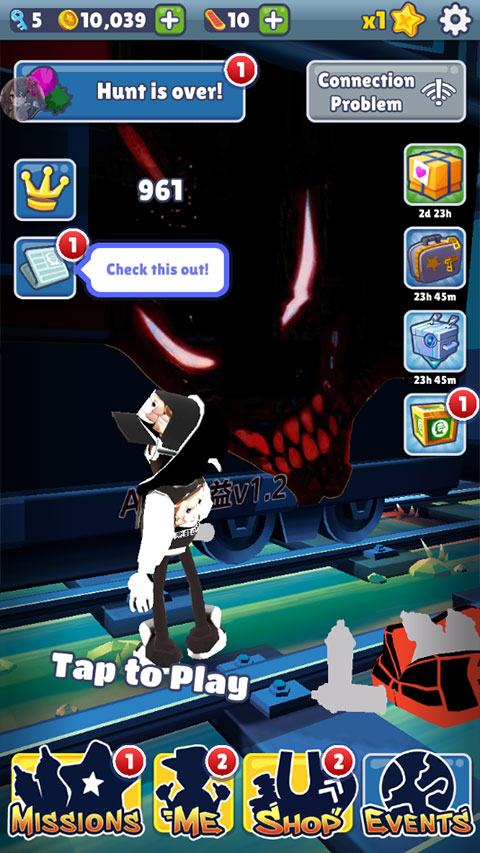 地铁跑酷A7o版截图1