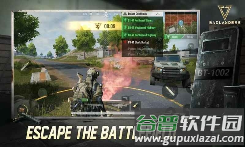 超凡先锋(Badlanders)截图2