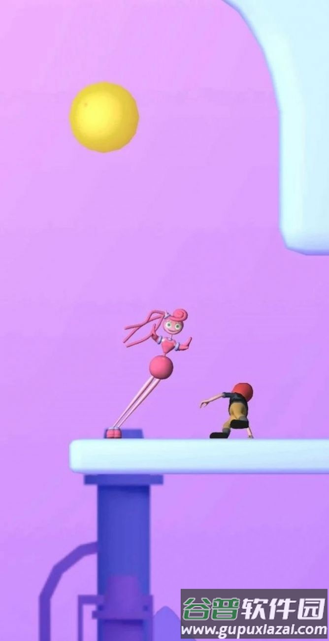 橡皮女孩跳跃(Mommy Challenge)游戏截图1