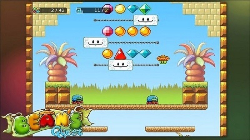 绿豆历险记选关版(Bean)截图2
