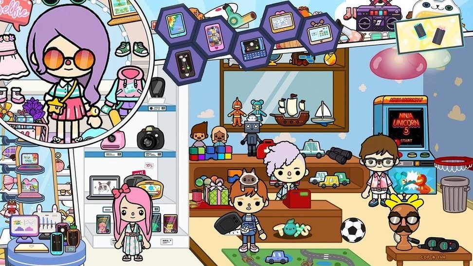 迷你城镇超级商场官方版截图1