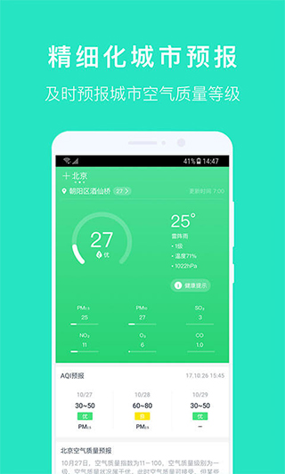 空气质量发布app截图1
