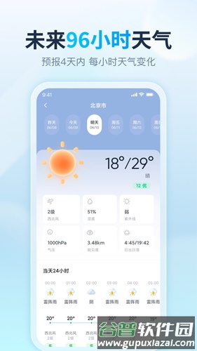 云云天气app截图3
