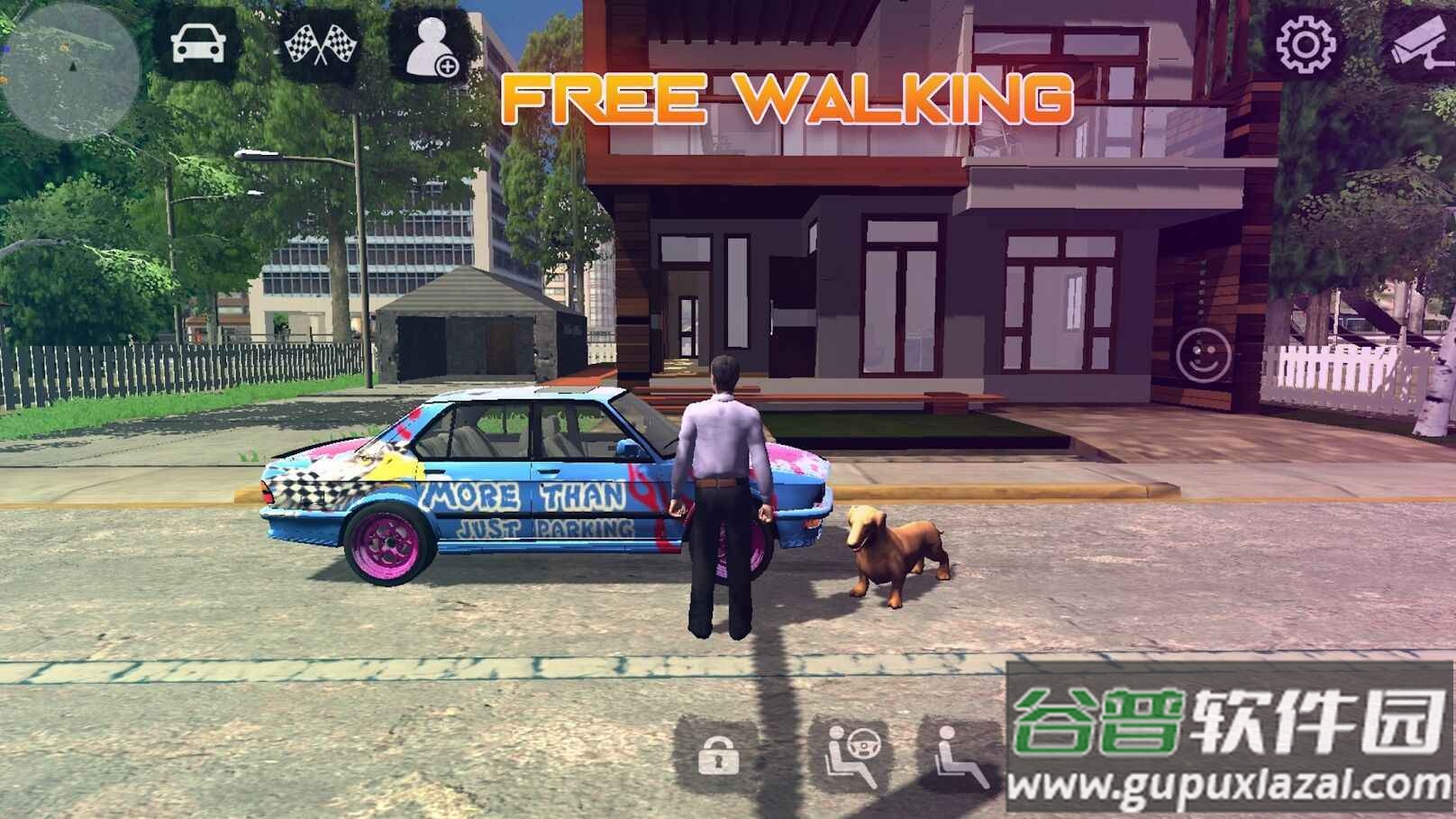 手动档停车下载中文版(Car Parking)截图2