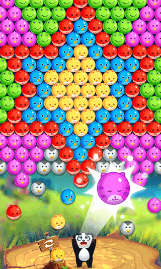 宠物泡泡龙游戏截图3