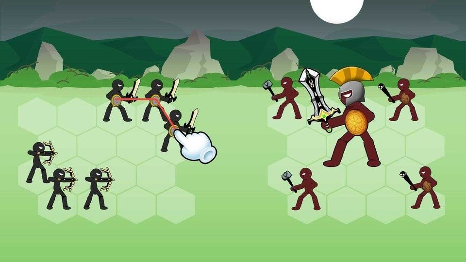 火柴人战争合并大师无限金币(Stickman Merge)截图2
