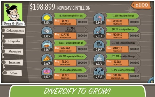 无尽的资本无限金币(AdVenture Capitalist)截图2