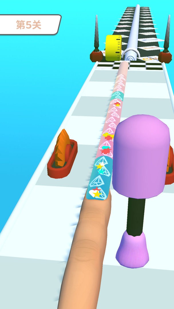 我指甲贼长官方版截图1