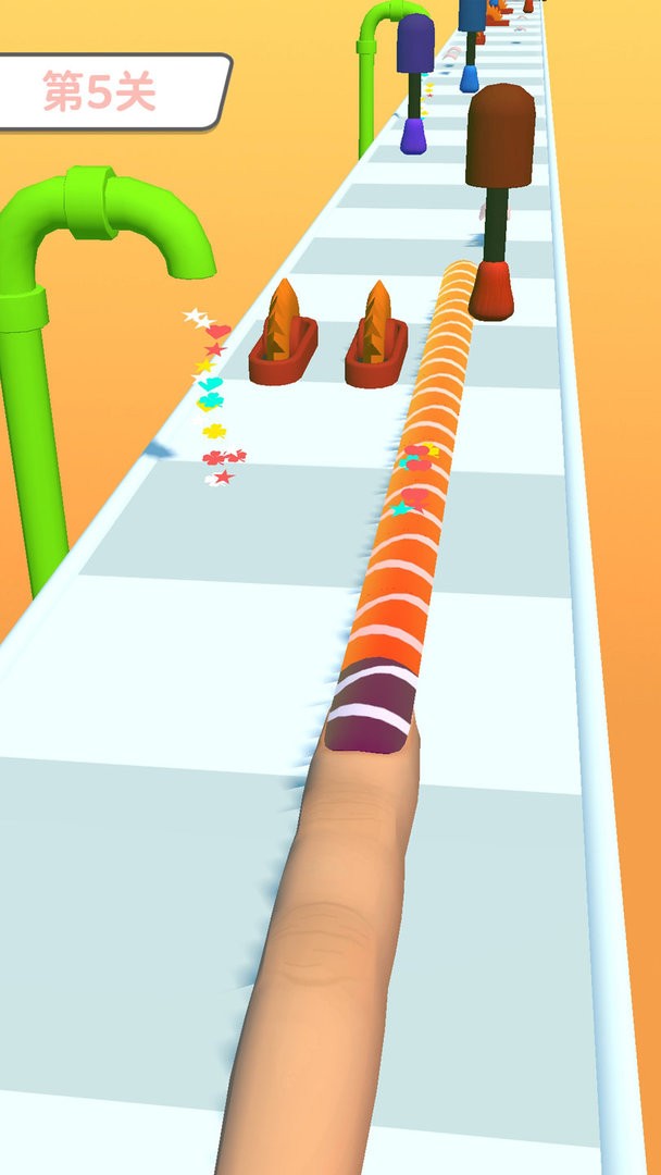 我指甲贼长官方版截图2