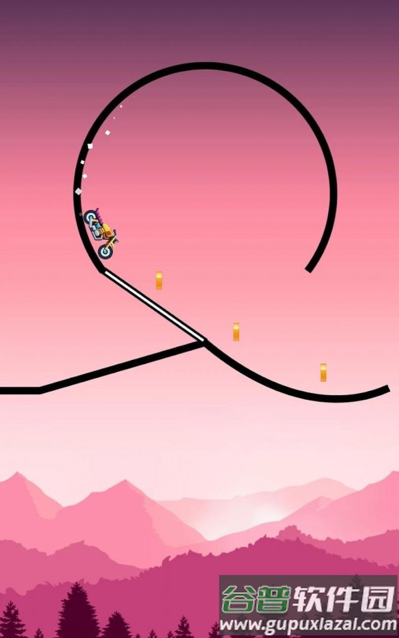 翻滚小摩托(Flip Racing)游戏截图1