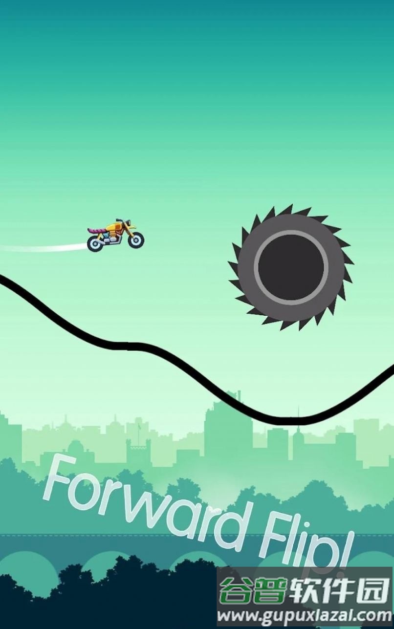 翻滚小摩托(Flip Racing)游戏截图2