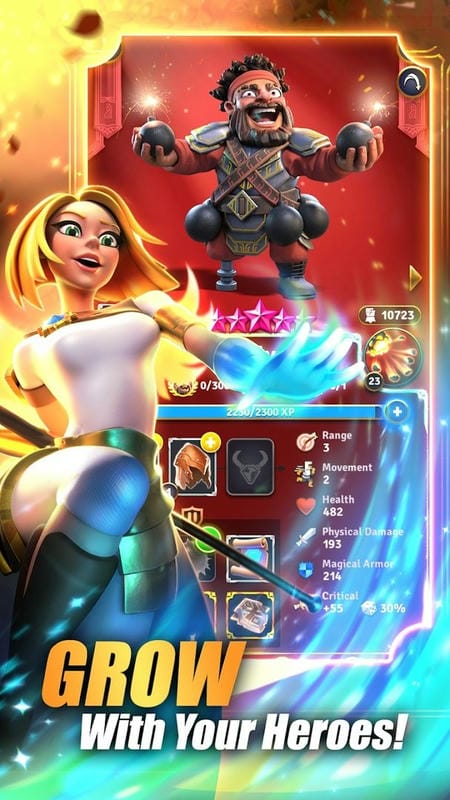 勇敢的英雄无限金币版下载