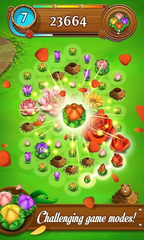 绽放花朵传奇最新版本(Blossom Blast Saga)截图4
