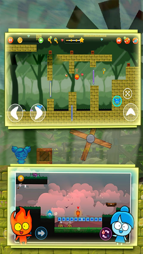 冰火人密室逃亡中文版截图4