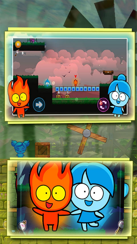 冰火人密室逃亡中文版截图5