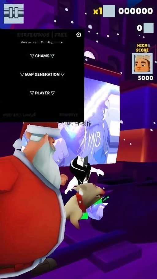 地铁跑酷小羊定制版