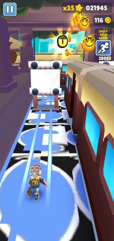 地铁跑酷农村人定制版本(Subway Surf)截图1