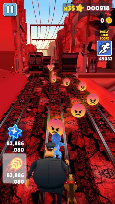地铁跑酷熊大专属版 地铁跑酷熊大定制版