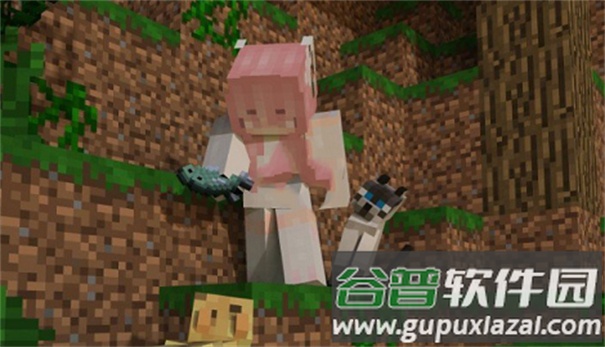 我的世界猫娘模组(Cat Girl Mod)截图2