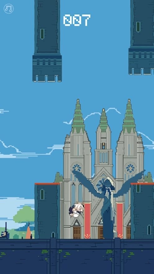 变身派蒙的飞行挑战手机版(FlappyPaimon)截图1